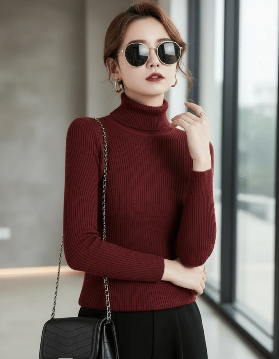 SR COLLECTIONS TS Women's Cotton Regular Top ( Maroon ) SR COLLECTIONS TS Women's Cotton Regular Top ( Maroon )