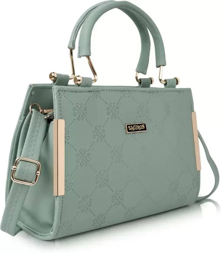     			Sagiron Sling Bag Artificial Leather Set of 1 ( Green )