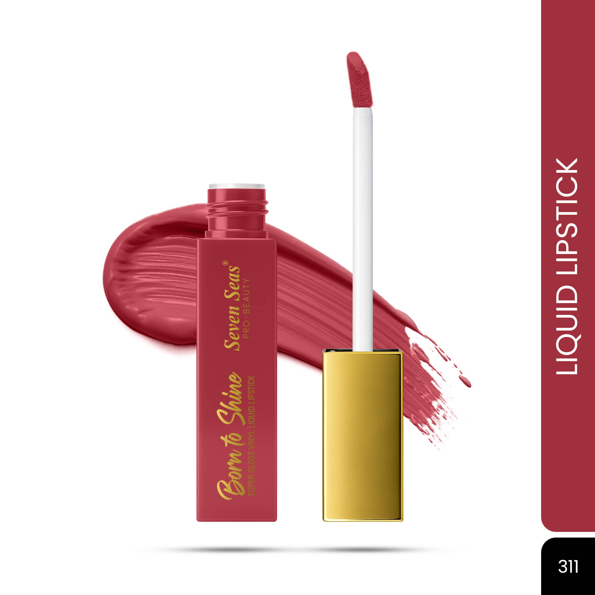 Seven Seas Pink Matte Long Lasting Liquid Lipstick ( Pack of 1 ) Seven Seas Pink Matte Long Lasting Liquid Lipstick ( Pack of 1 )