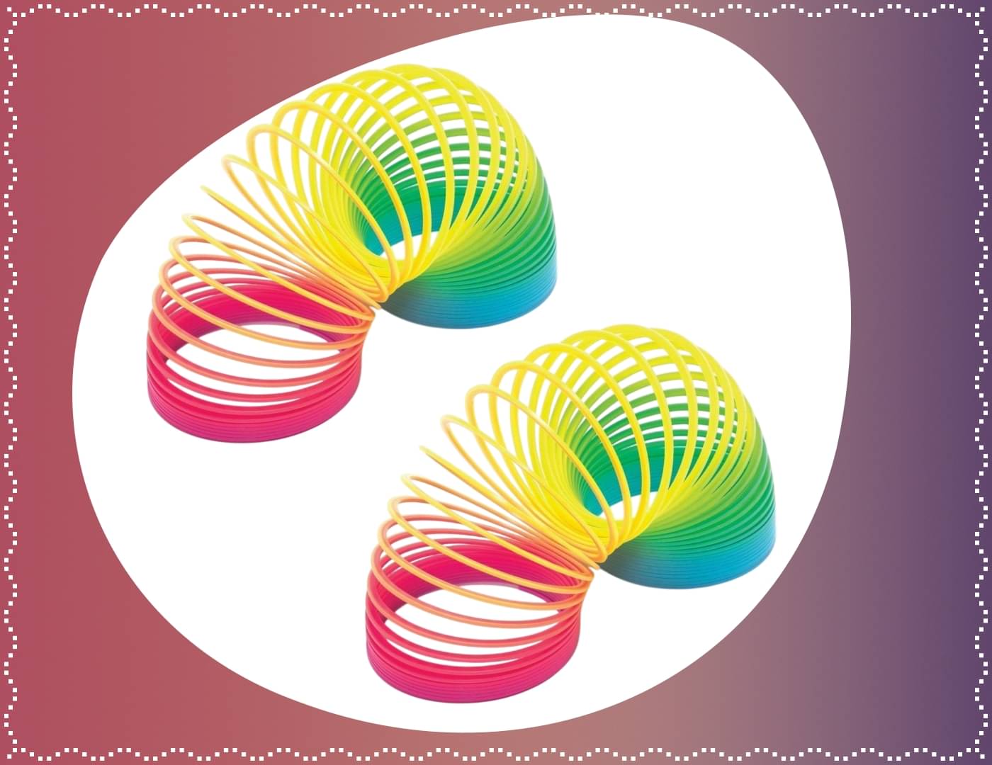 Shivsoft Kid Magic Spring Rainbow Bouncy Expandable Slinky Magic Toys Return Gift, Party Favours (Multi Coloured, Pack of 2)-mk8735 Shivsoft Kid Magic Spring Rainbow Bouncy Expandable Slinky Magic Toys Return Gift, Party Favours (Multi Coloured, Pack of 2)-mk8735