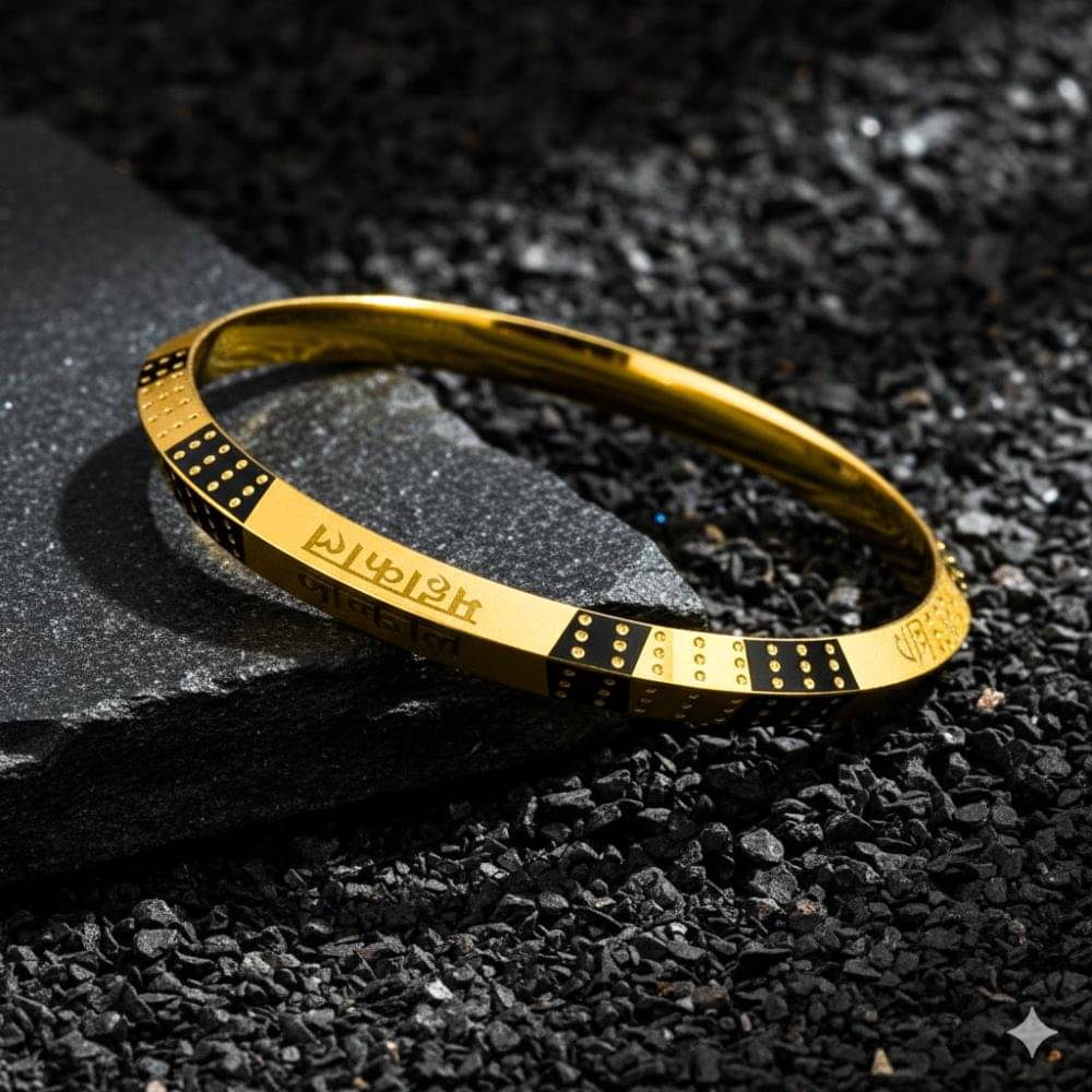     			Style Wind Gold Kada ( Pack of 1 )