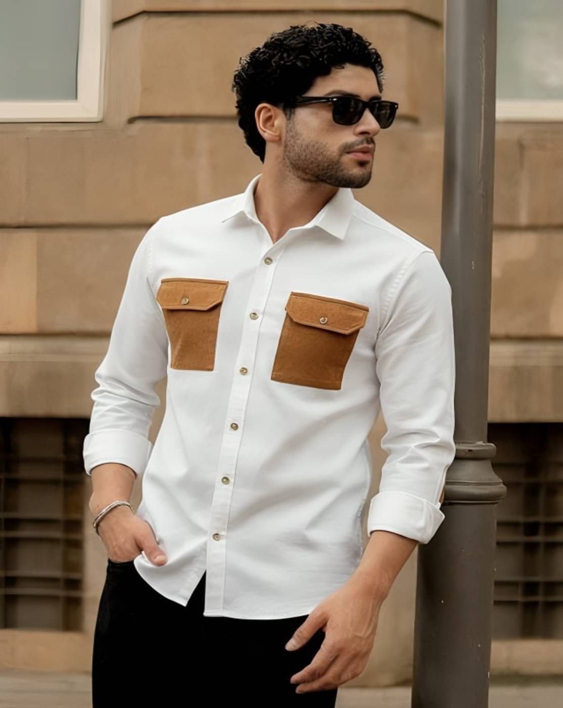 THECLASSICTOGS Cotton Blend Regular Fit Solids Full Sleeves Men's Casual Shirt - White ( Pack of 1 )     			THECLASSICTOGS Cotton Blend Regular Fit Solids Full Sleeves Men's Casual Shirt - White ( Pack of 1 )