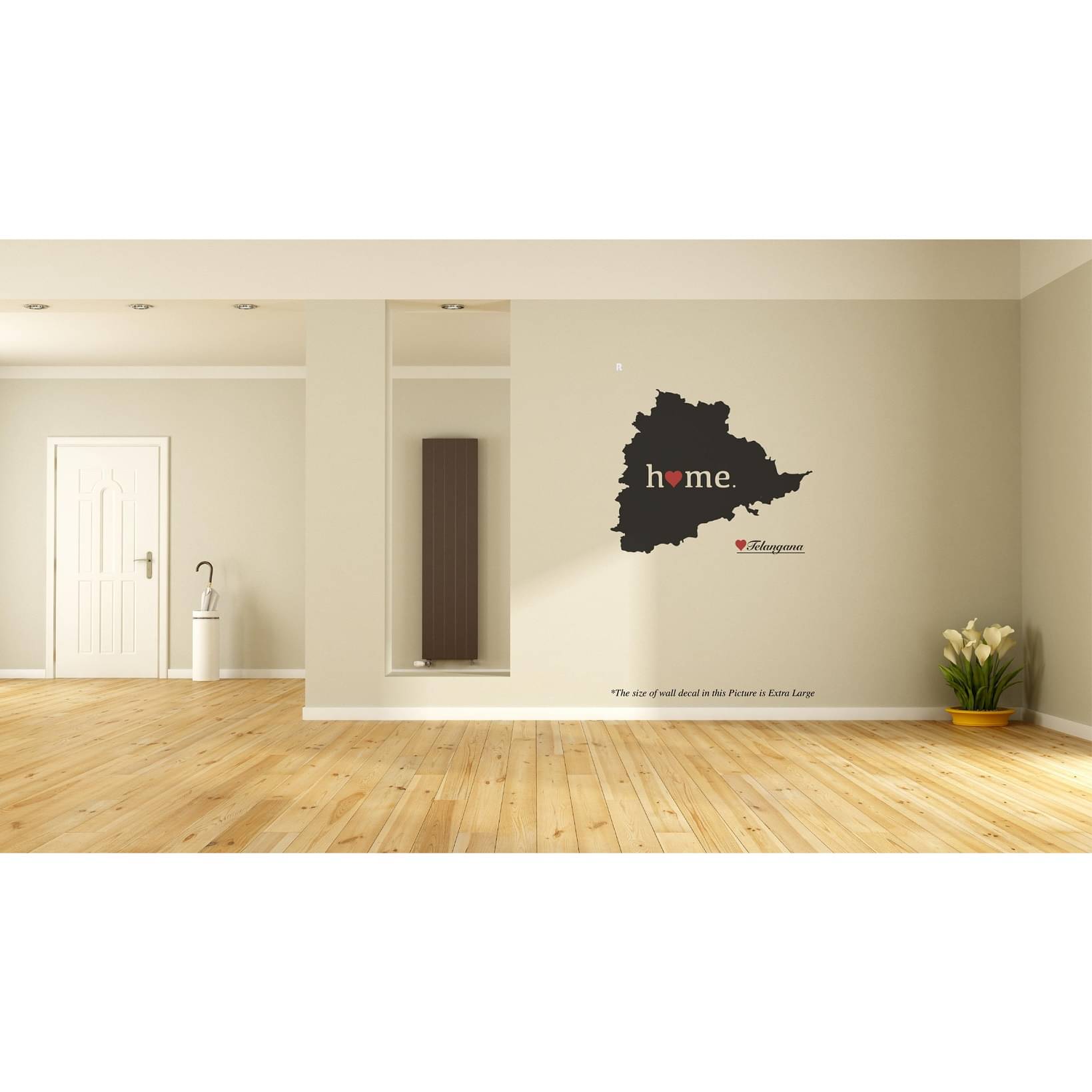     			Telangana Home Love Wall Decal