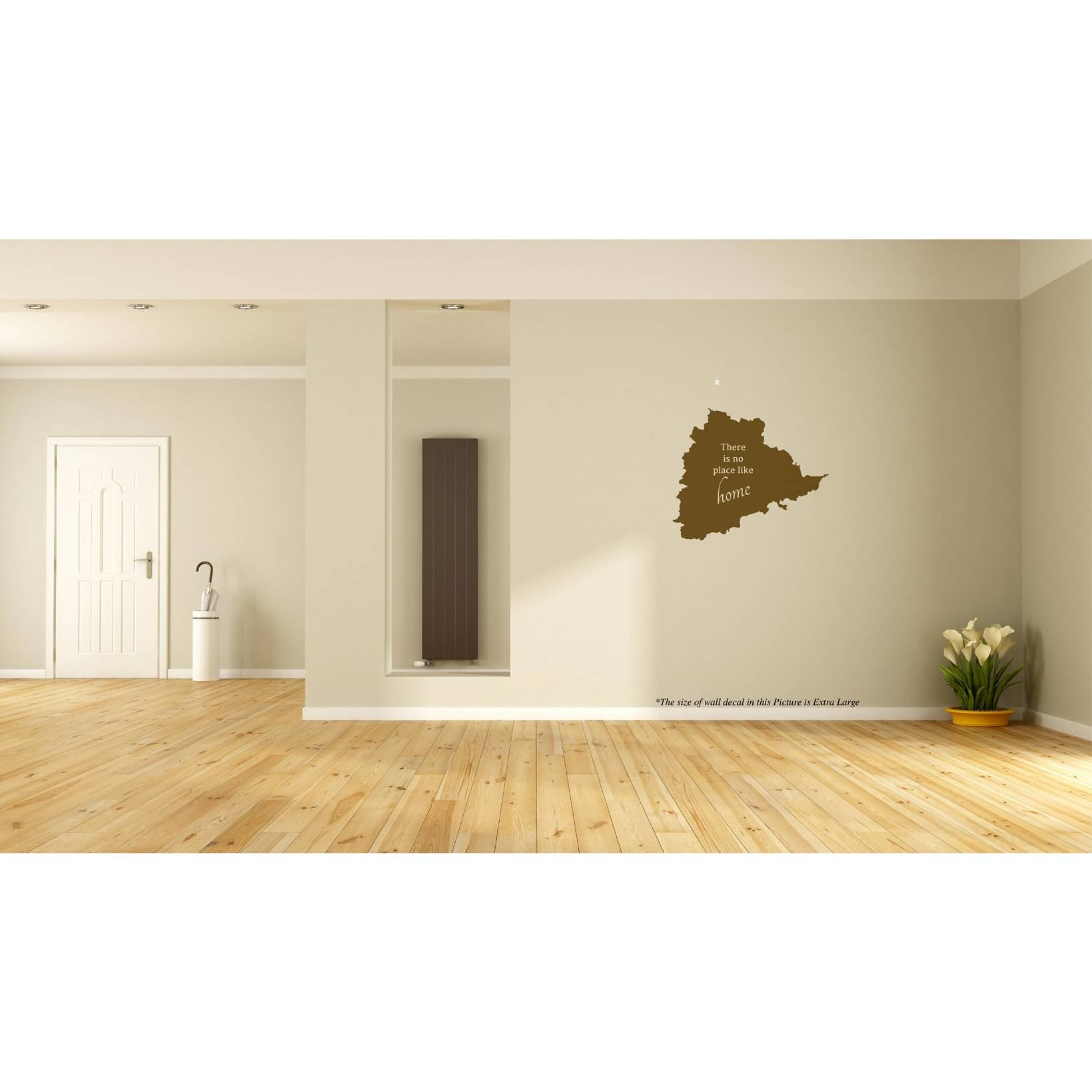     			Telangana There is no place like my home Wall Decal