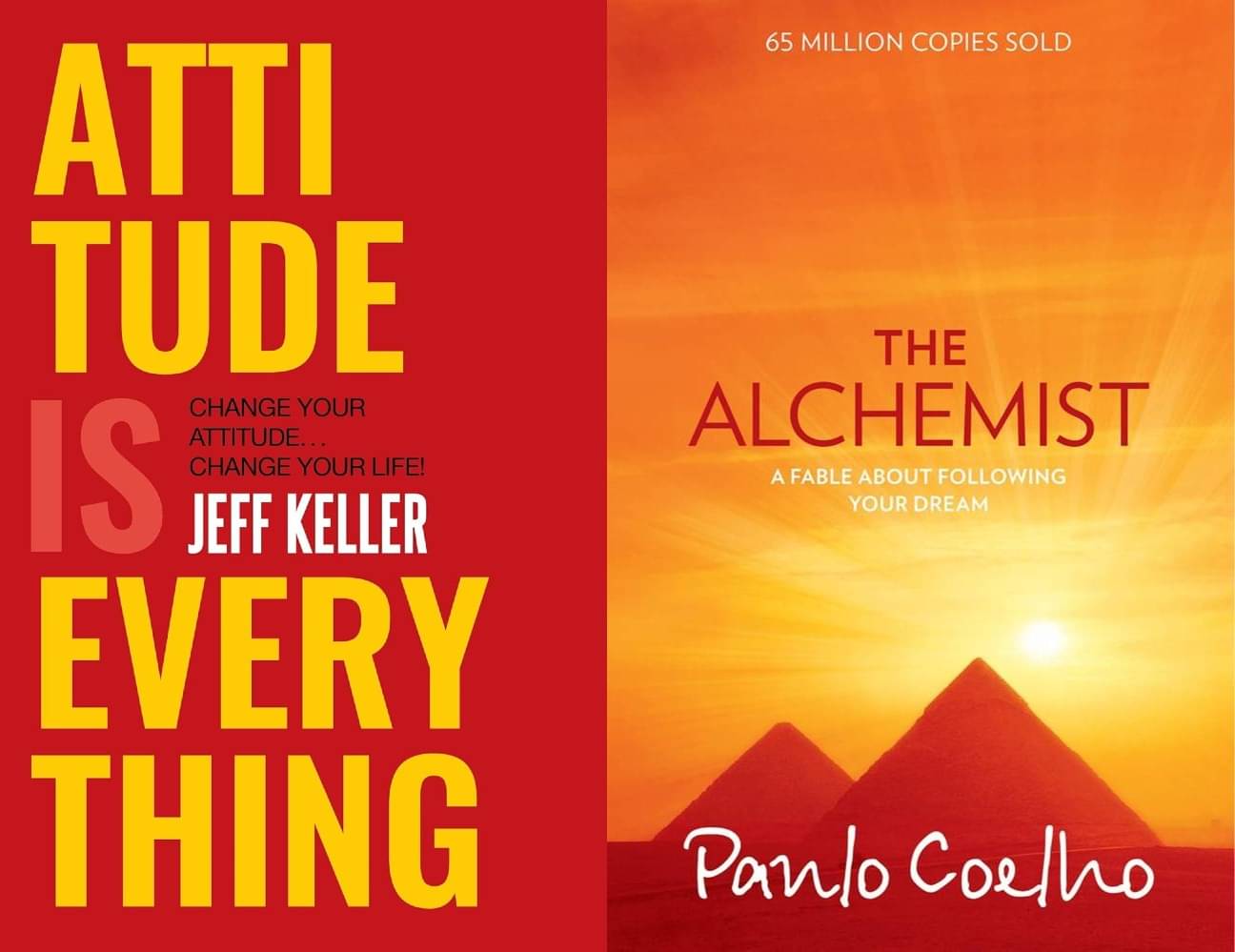 The Alchemist + Attitude Is Everything - Dual English Combo     			The Alchemist + Attitude Is Everything - Dual English Combo