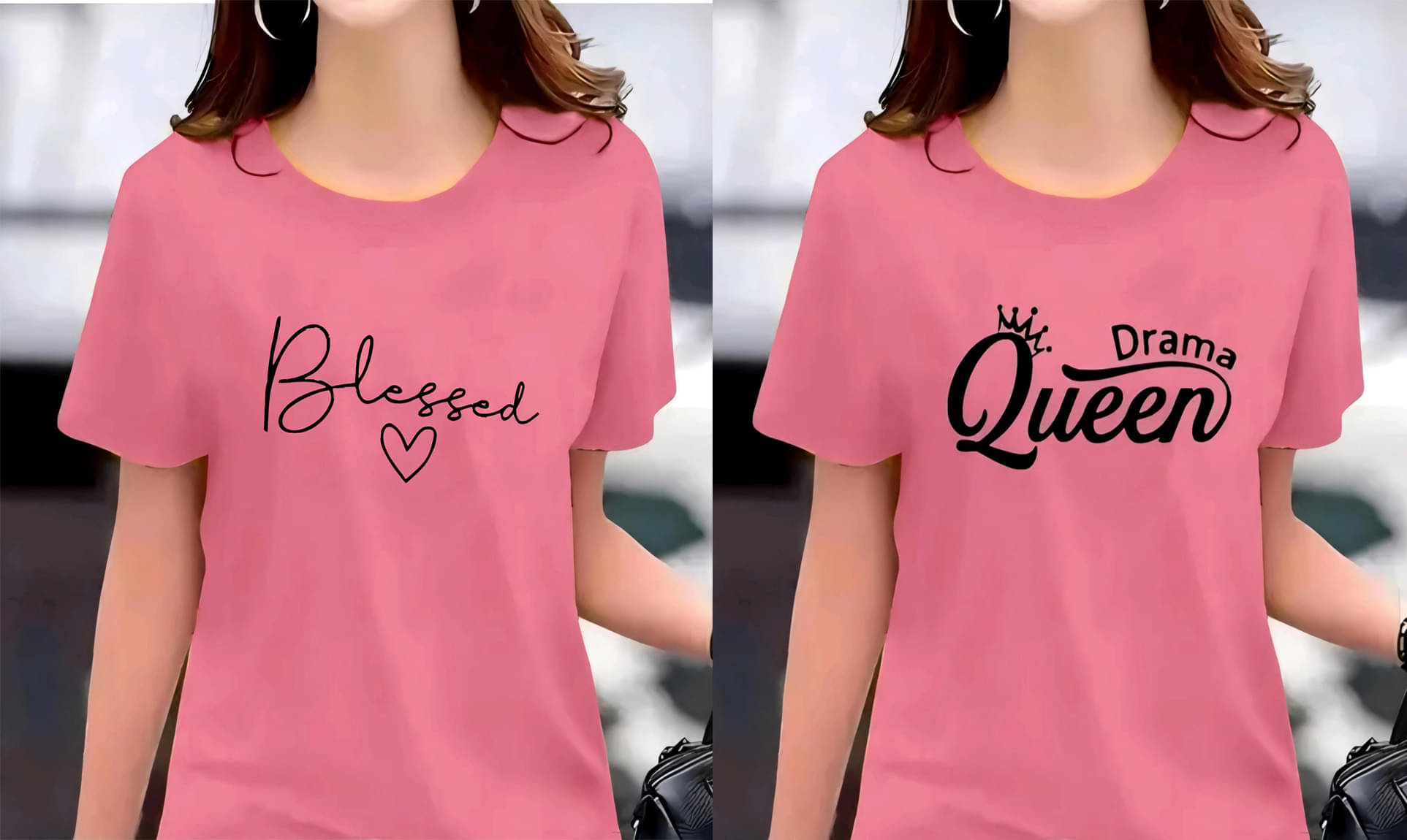 Tipsy Women Polyester Printed Regular Fit Round Neck T-Shirt ( Pink )     			Tipsy Women Polyester Printed Regular Fit Round Neck T-Shirt ( Pink )