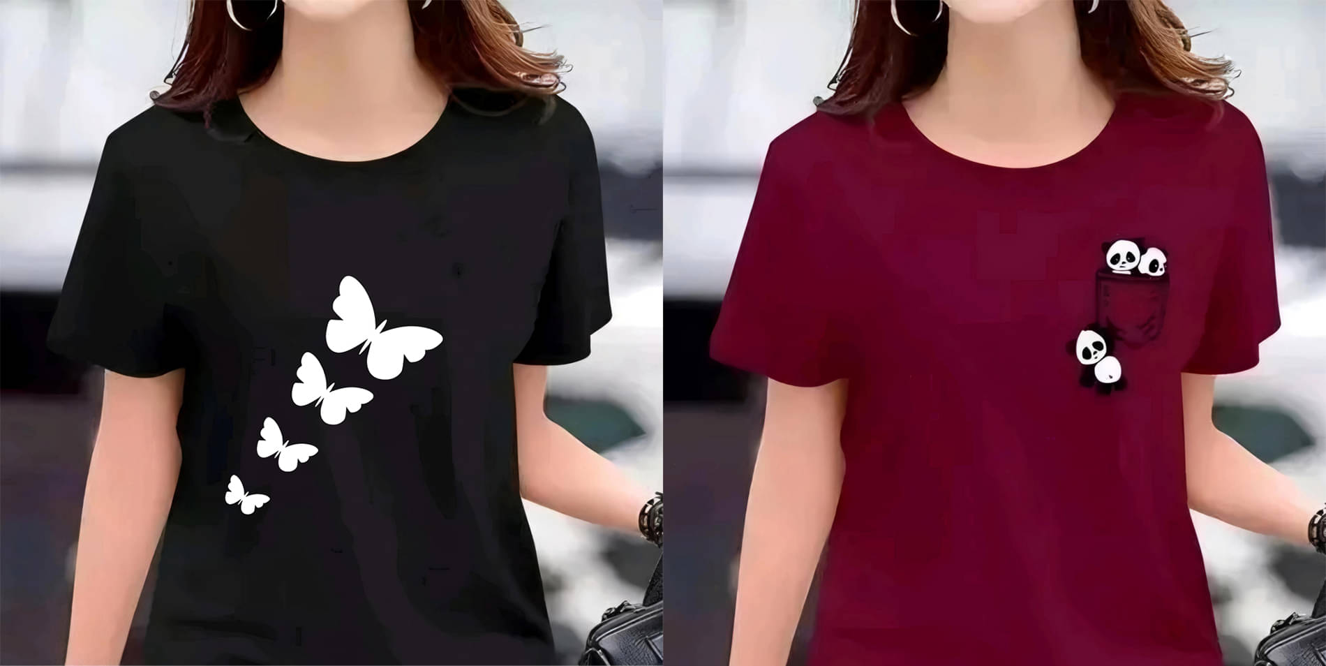 Tipsy Women Polyester Printed Regular Fit Round Neck T-Shirt ( Black )     			Tipsy Women Polyester Printed Regular Fit Round Neck T-Shirt ( Black )