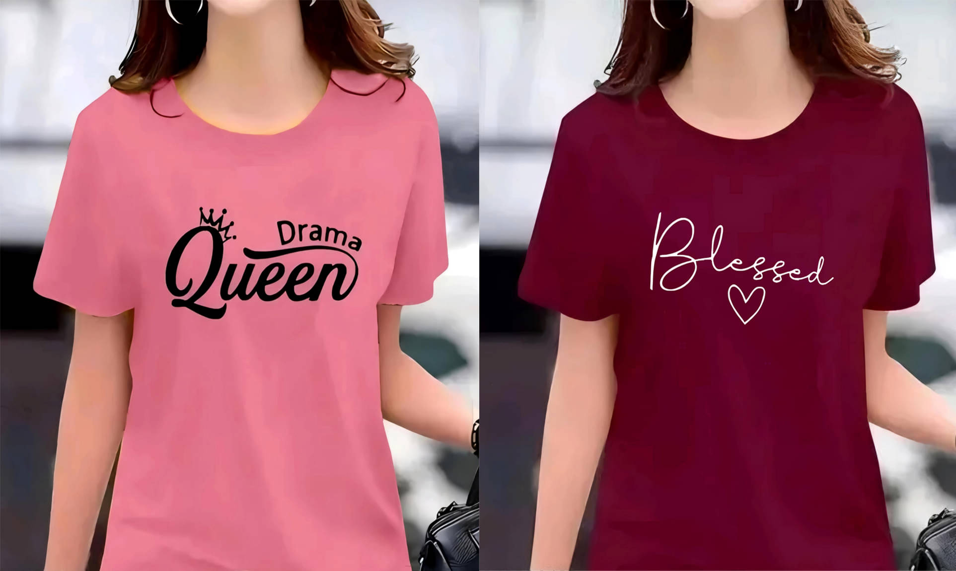 Tipsy Women Polyester Printed Regular Fit Round Neck T-Shirt ( Pink )     			Tipsy Women Polyester Printed Regular Fit Round Neck T-Shirt ( Pink )