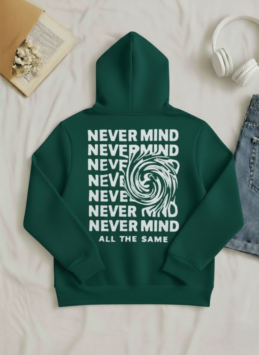     			Try This Cotton Blend Hooded Men's Sweatshirt - Green ( Pack of 1 )