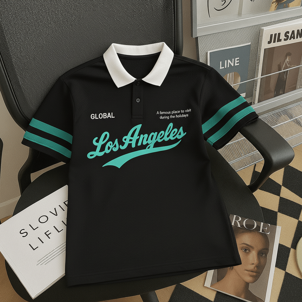 Try This Men Cotton Blend Regular Fit Colorblock Polo T Shirt ( Black ) Try This Men Cotton Blend Regular Fit Colorblock Polo T Shirt ( Black )