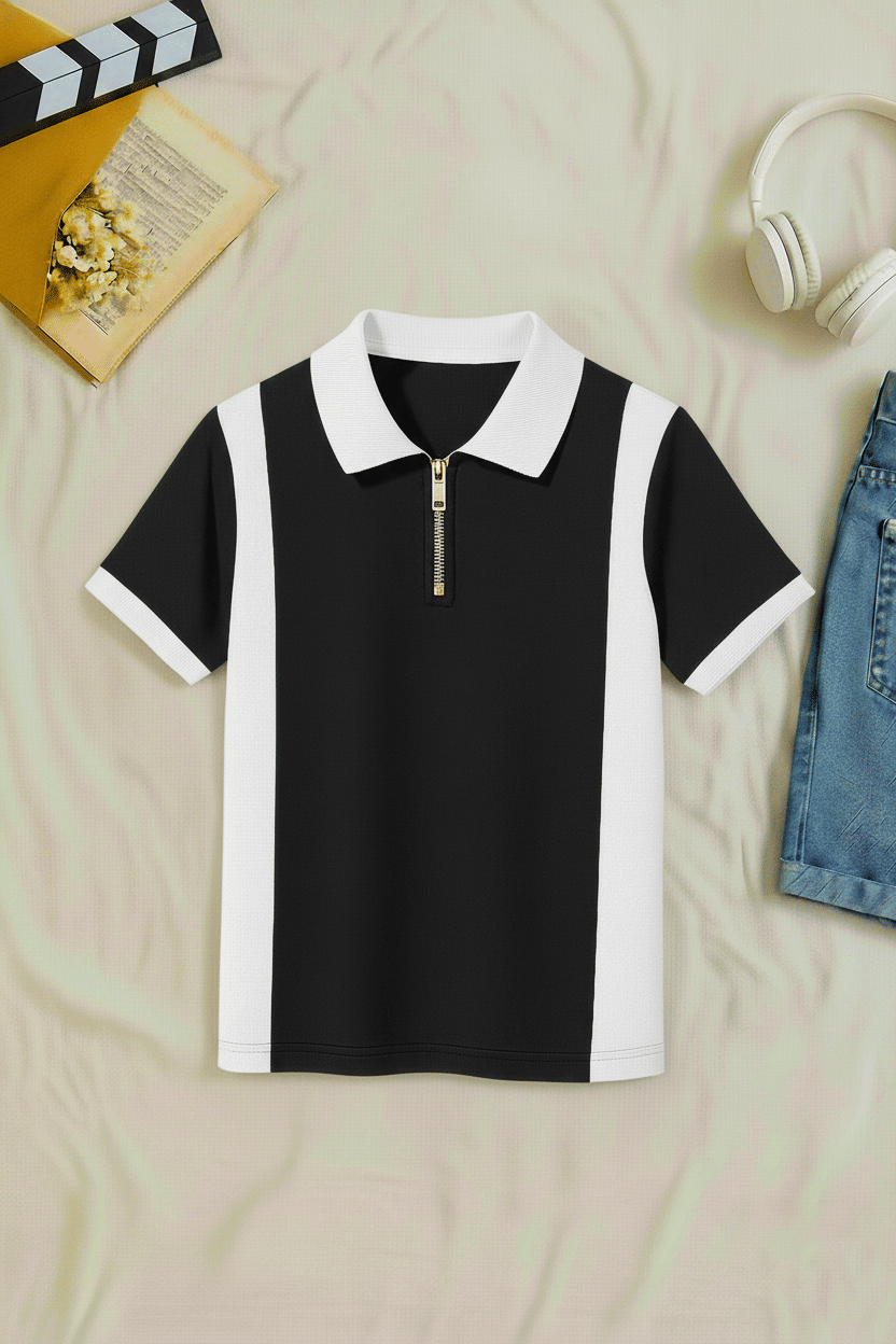 Try This Men Cotton Blend Regular Fit Colorblock Polo T Shirt ( Multicolor ) Try This Men Cotton Blend Regular Fit Colorblock Polo T Shirt ( Multicolor )