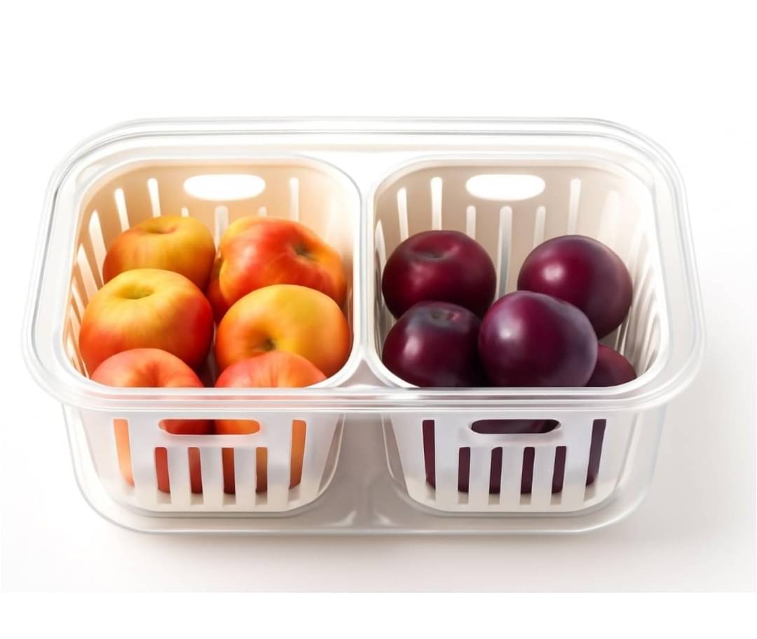 Unnati creation surat Plastic Transparent Food Container ( Set of 1 )     			Unnati creation surat Plastic Transparent Food Container ( Set of 1 )