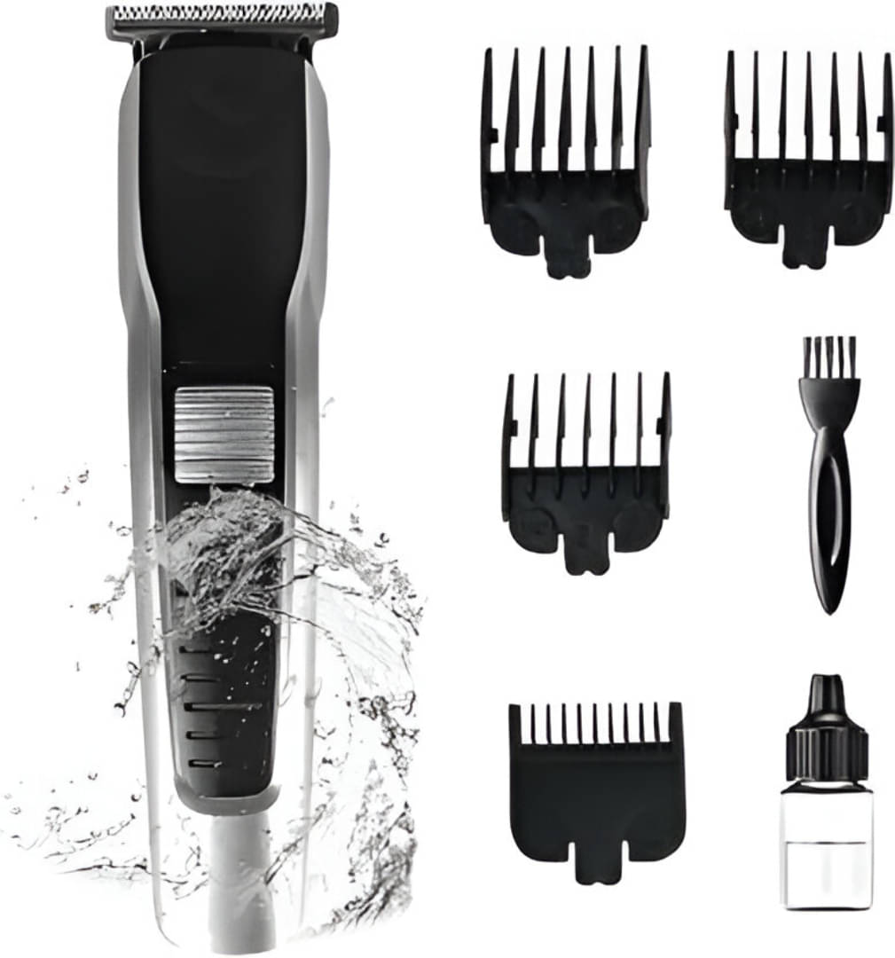     			VTHIN 538 WATERPROOF Black Corded,Cordless Beard Trimmer With 60 minutes Runtime