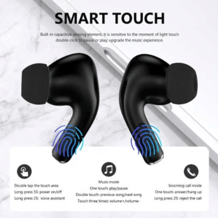 Wireless Bluetooth Earbuds with HD Sound & Deep Bass – Sweatproof & Stylish Wireless Bluetooth Earbuds with HD Sound & Deep Bass – Sweatproof & Stylish