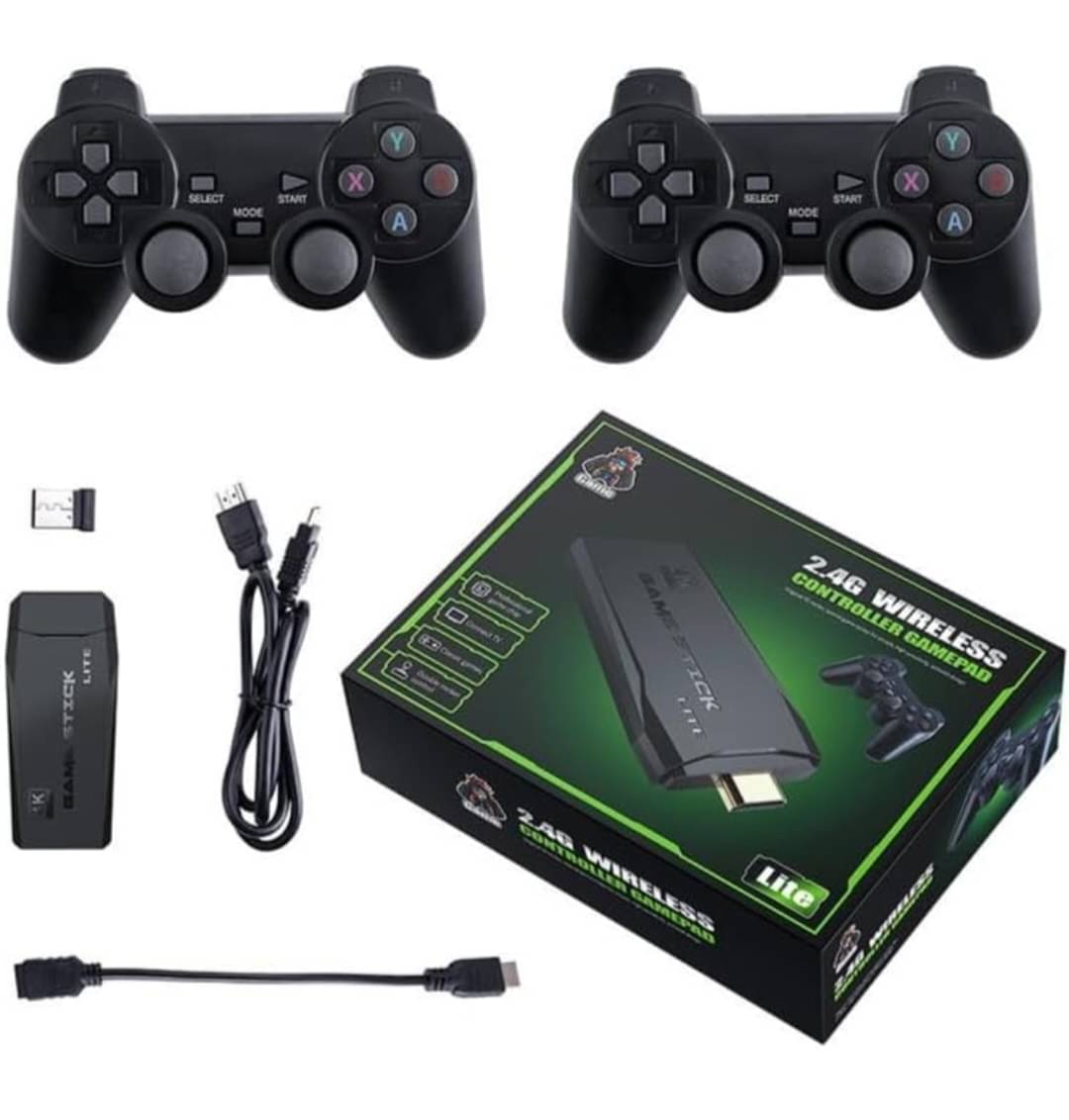 Wireless Video Game with two controllers | Plug & Play TV Video Game Set for 2 Players     			Wireless Video Game with two controllers | Plug & Play TV Video Game Set for 2 Players