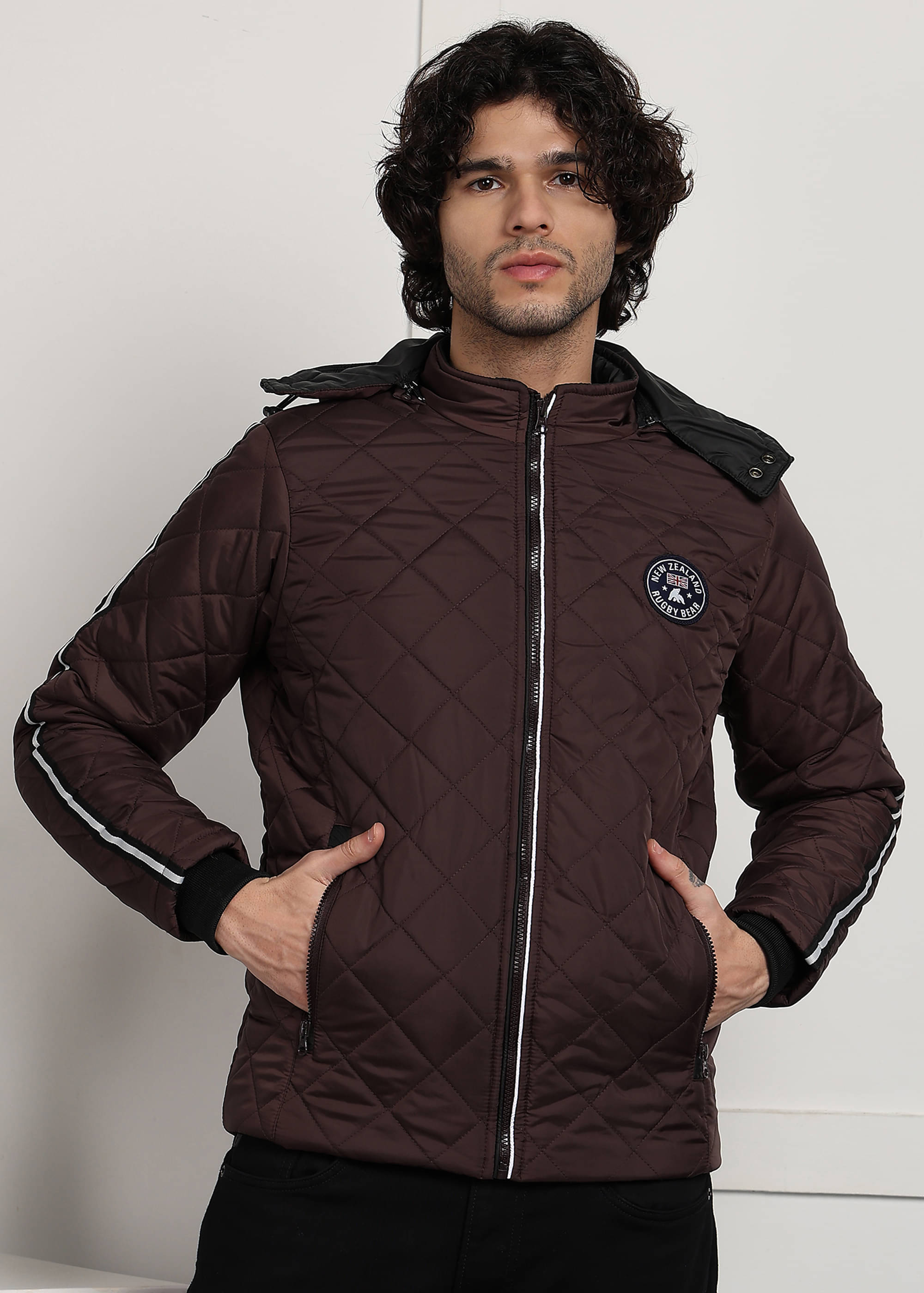 XFOX Polyester Men's Puffer Jacket - Maroon ( Pack of 1 )     			XFOX Polyester Men's Puffer Jacket - Maroon ( Pack of 1 )