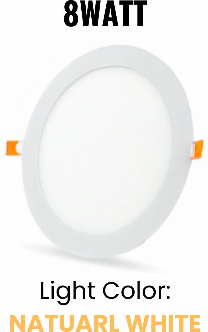     			ZESTRUM Plastic Off White Ceiling Lights - Pack of 1