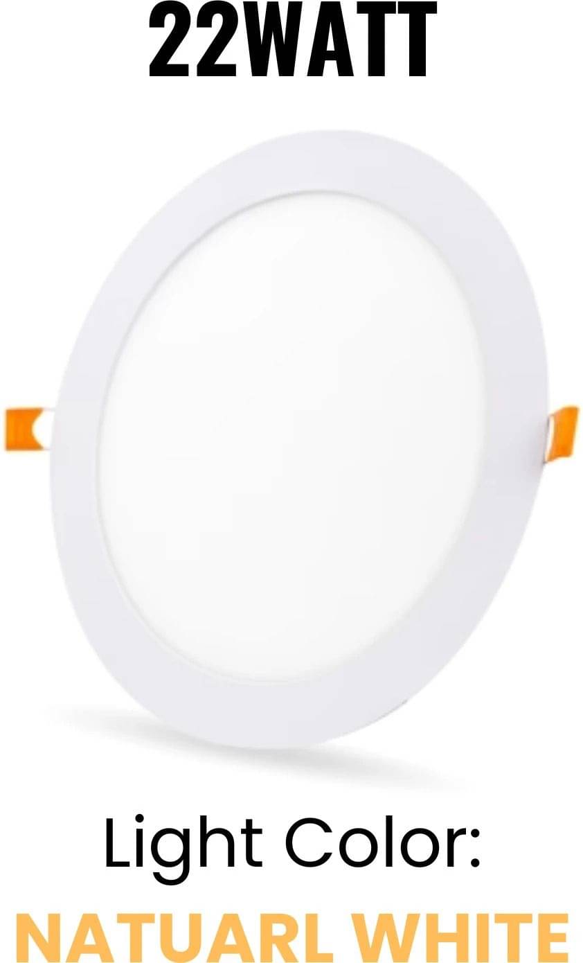     			ZESTRUM Plastic Off White Ceiling Lights - Pack of 1