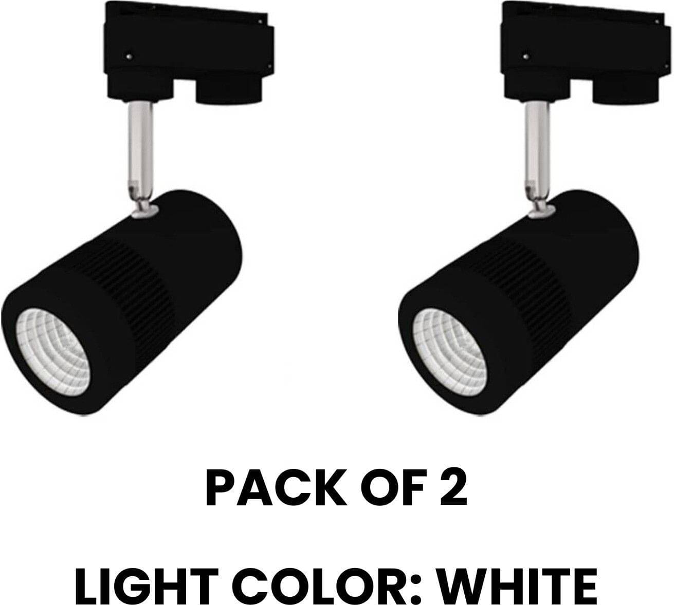    			ZESTRUM Plastic White Ceiling Lights - Pack of 2