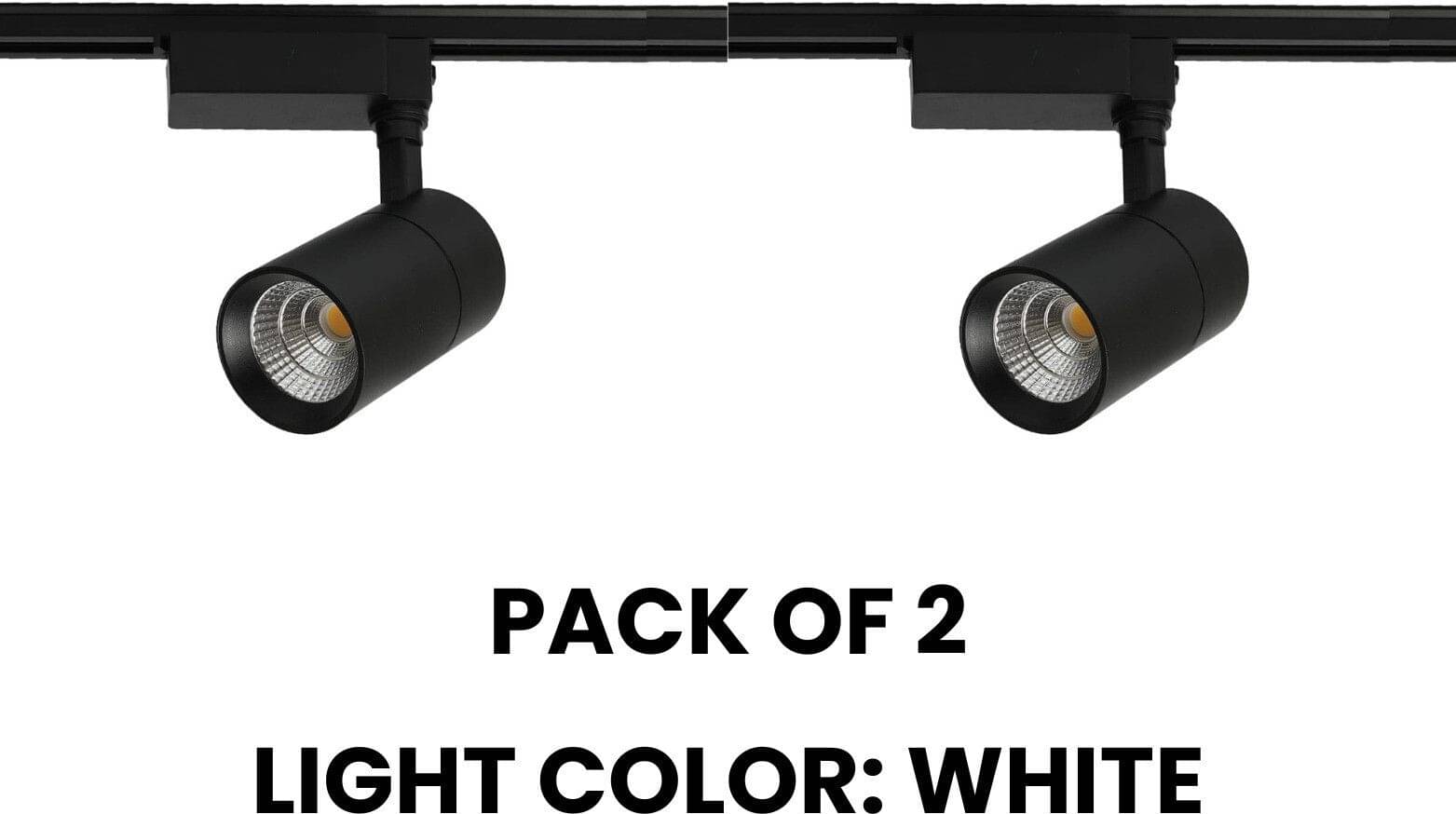     			ZESTRUM Plastic White Ceiling Lights - Pack of 2