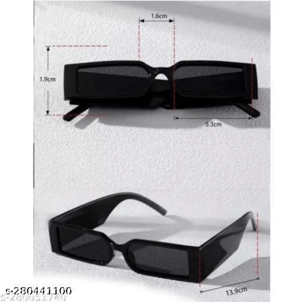 classicove Black Rectangular Sunglasses ( Pack of 1 )     			classicove Black Rectangular Sunglasses ( Pack of 1 )