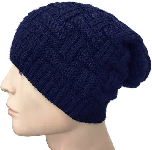 freaks Pack of 1 Woollen Men's Cap ( Navy )