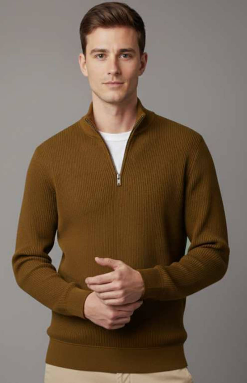freaks Woollen V-Neck Men's Full Sleeves Pullover Sweater - Brown ( Pack of 1 )     			freaks Woollen V-Neck Men's Full Sleeves Pullover Sweater - Brown ( Pack of 1 )