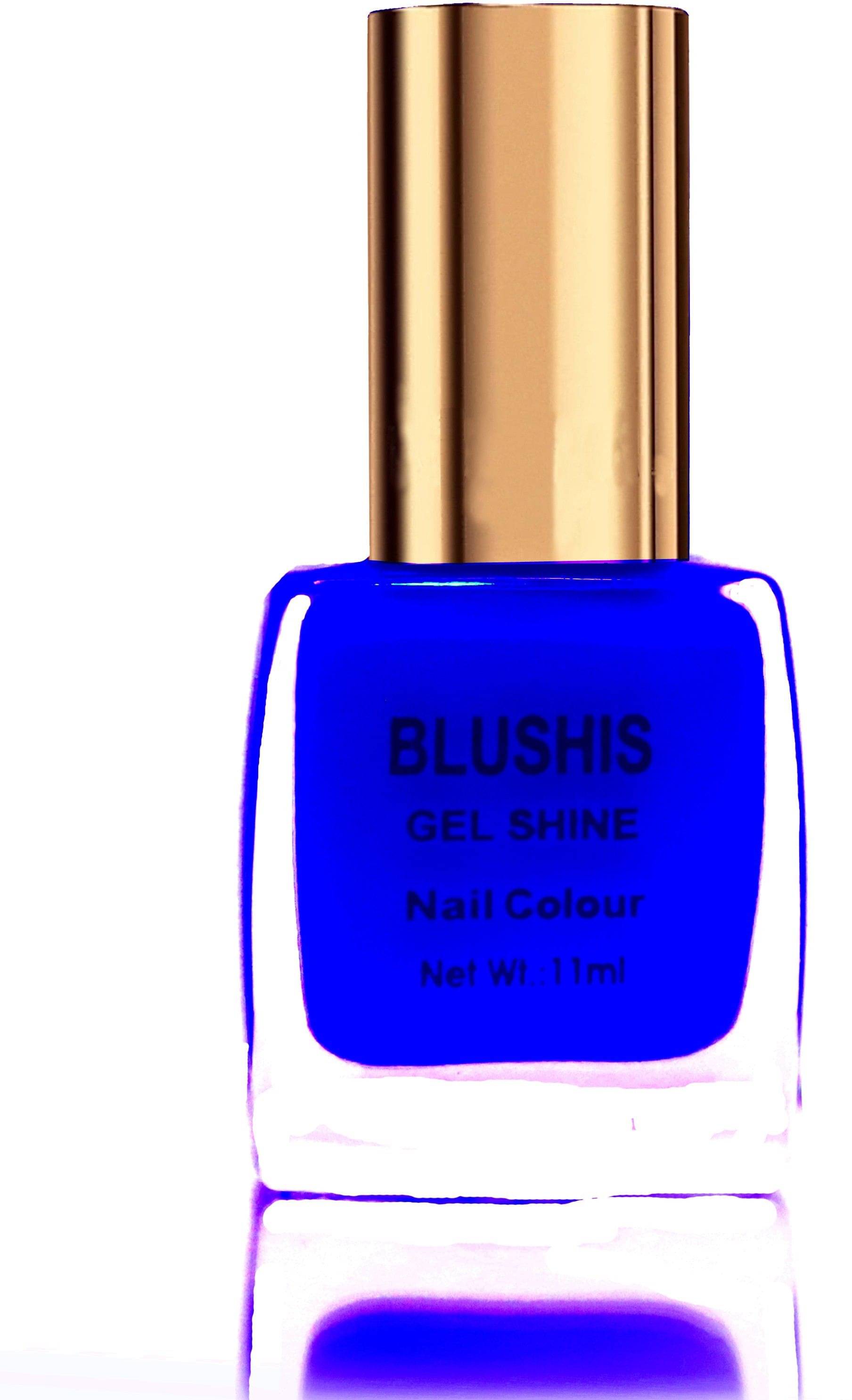     			BLUSHIS Blue Nail Polish 11 ( Pack of 1 )