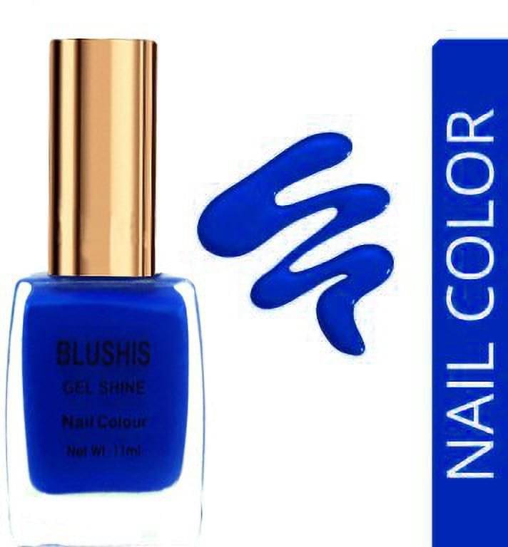     			BLUSHIS Blue Nail Polish 11 ( Pack of 1 )