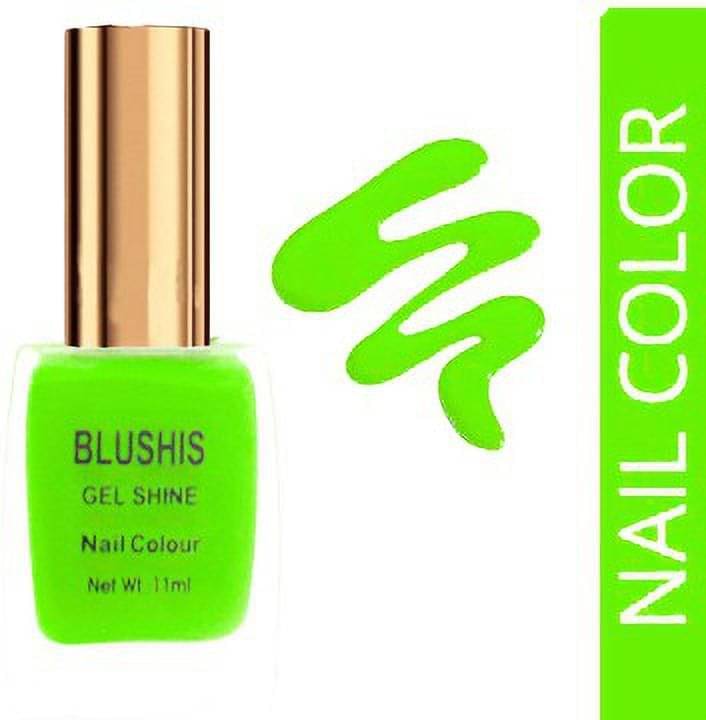     			BLUSHIS Green Nail Polish 11 ( Pack of 1 )