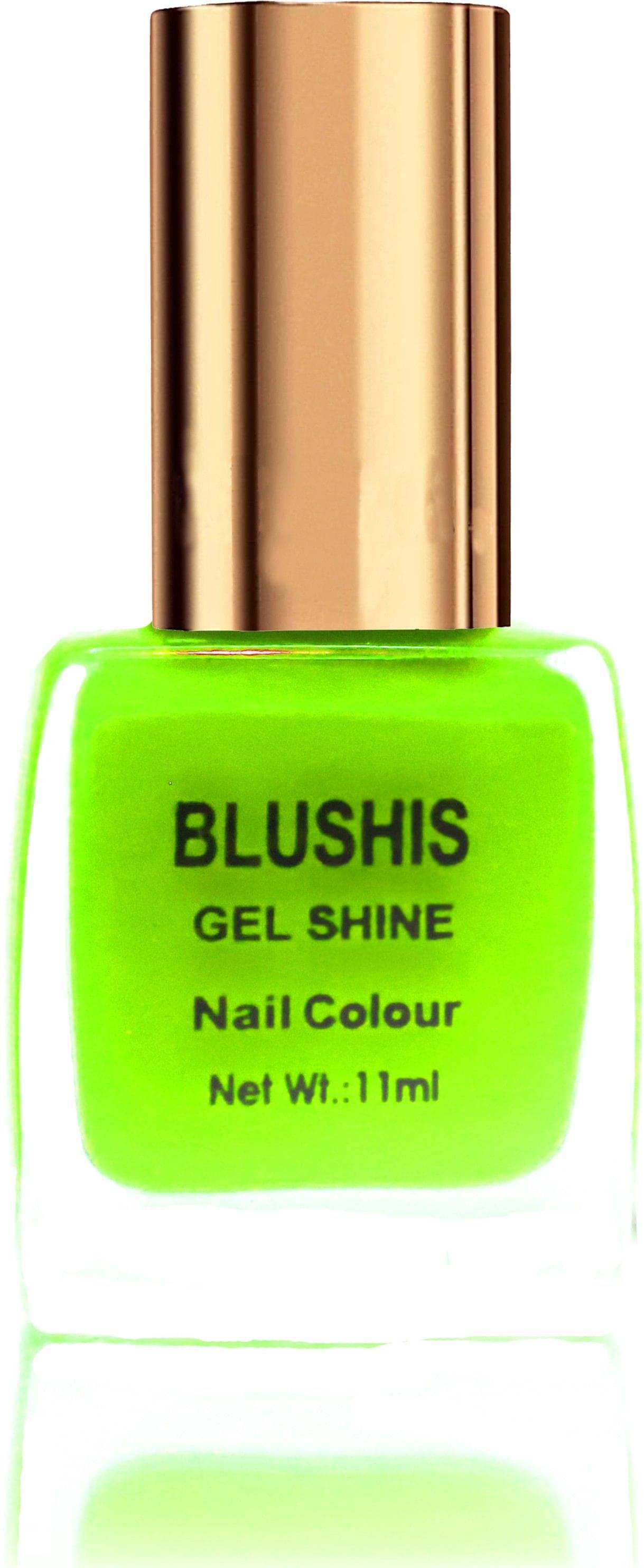     			BLUSHIS Green Nail Polish 11 ( Pack of 1 )