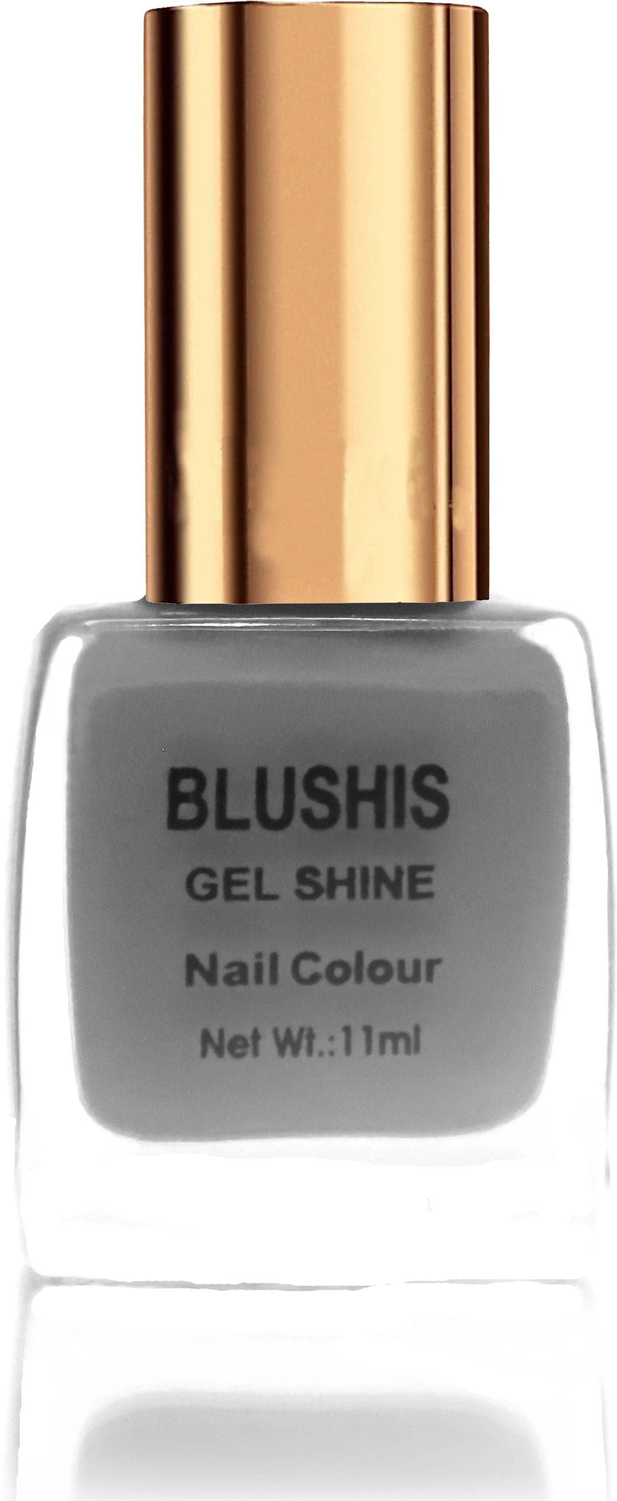     			BLUSHIS Grey Nail Polish 11 ( Pack of 1 )