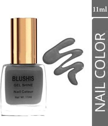     			BLUSHIS Grey Nail Polish 11 ( Pack of 1 )