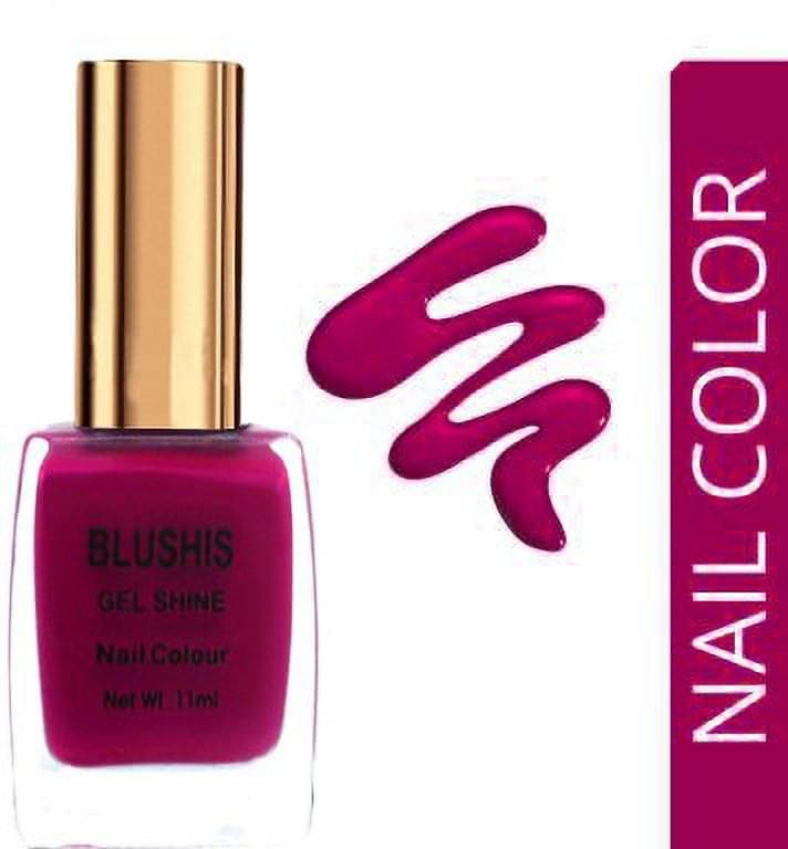     			BLUSHIS Maroon Nail Polish 11 ( Pack of 1 )