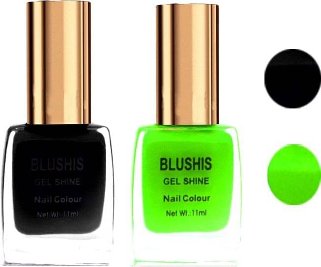     			BLUSHIS Multi Nail Polish 22 ( Pack of 2 )