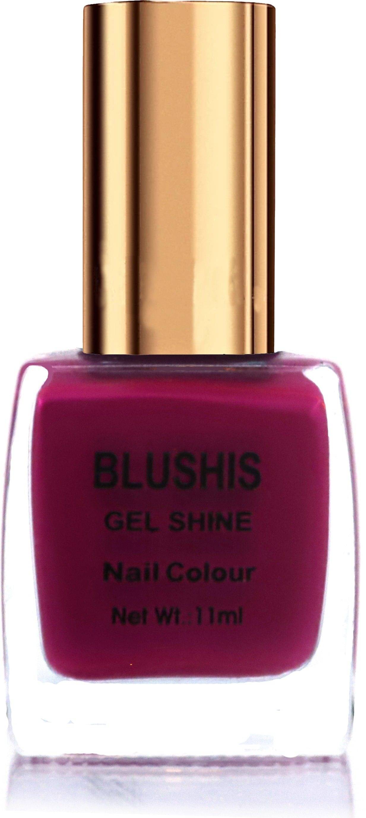     			BLUSHIS Pink Nail Polish 11 ( Pack of 1 )