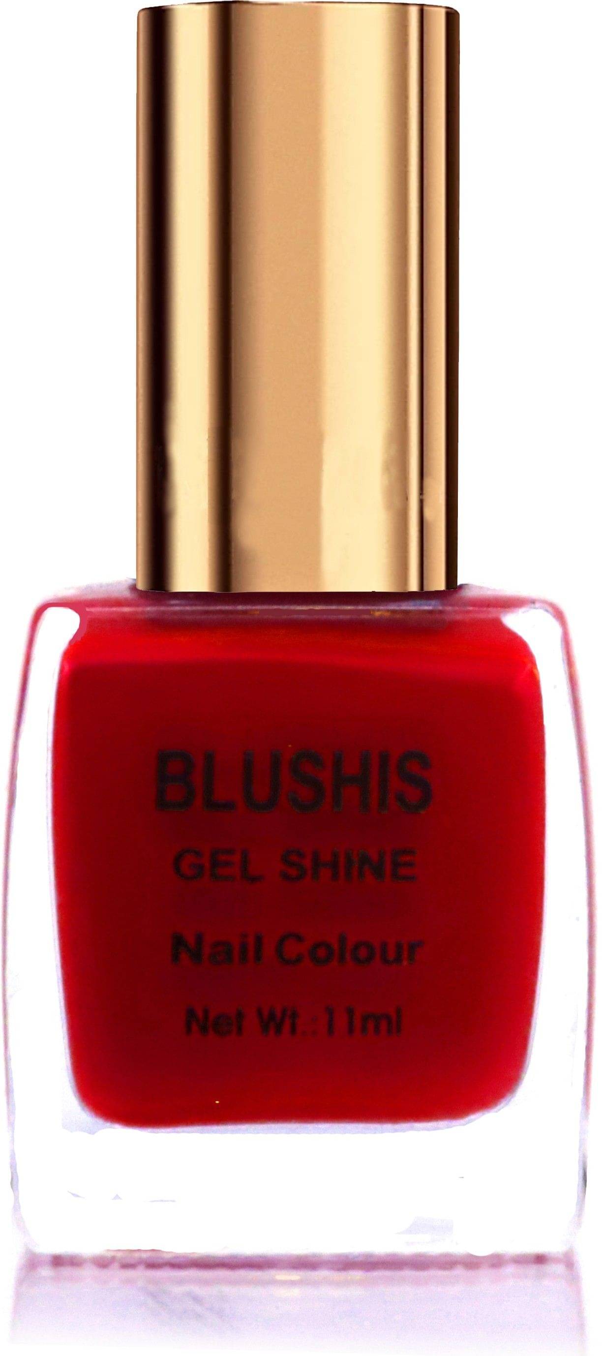     			BLUSHIS Red Nail Polish 11 ( Pack of 1 )