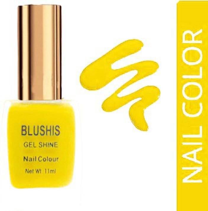     			BLUSHIS Yellow Nail Polish 11 ( Pack of 1 )
