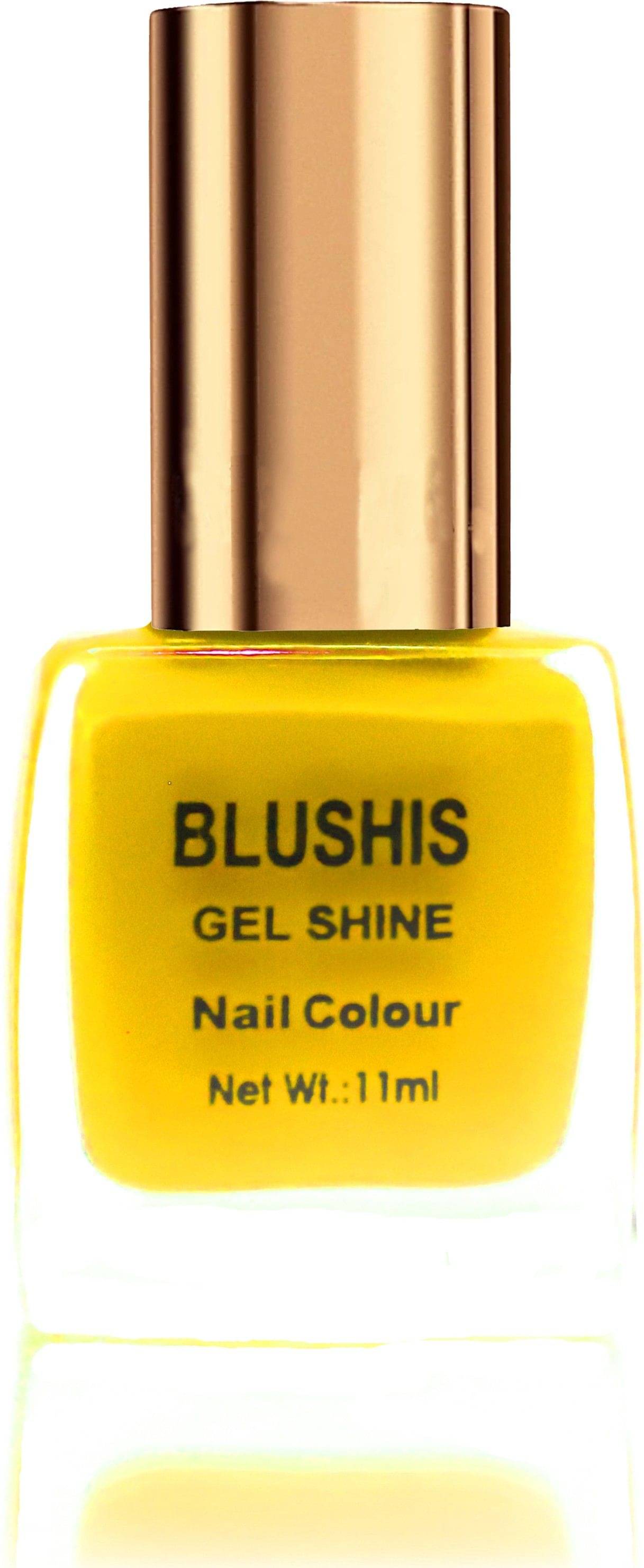     			BLUSHIS Yellow Nail Polish 11 ( Pack of 1 )