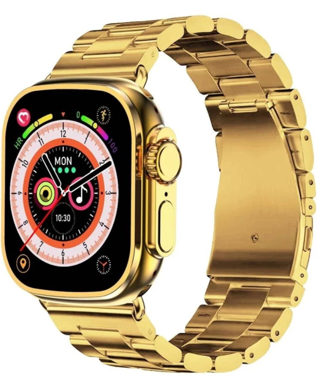     			C9 Ultra2 Max Golden + Orange Edition Super Smartwatch
