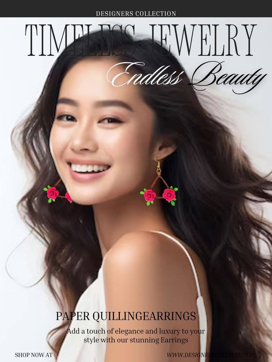     			Designer's Collection Pink Drop Earrings ( Pack of 1 )