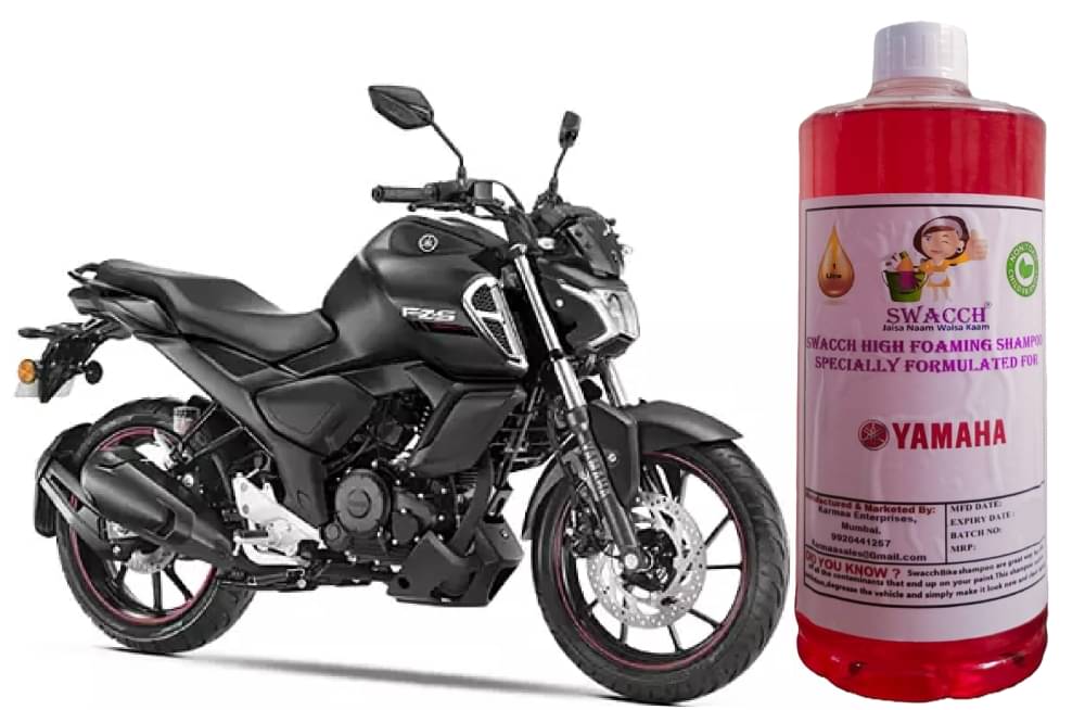 High Foaming Bike Shampoo Formulated For Yamaha FZS FI V4 , Thick Foam with Wax Coat I Non-Toxic Formula I Ph Balanced I Super Saver Pack I Premium Wax Formulation I Glossy & Shine I 1 Litre     			High Foaming Bike Shampoo Formulated For Yamaha FZS FI V4 , Thick Foam with Wax Coat I Non-Toxic Formula I Ph Balanced I Super Saver Pack I Premium Wax Formulation I Glossy & Shine I 1 Litre