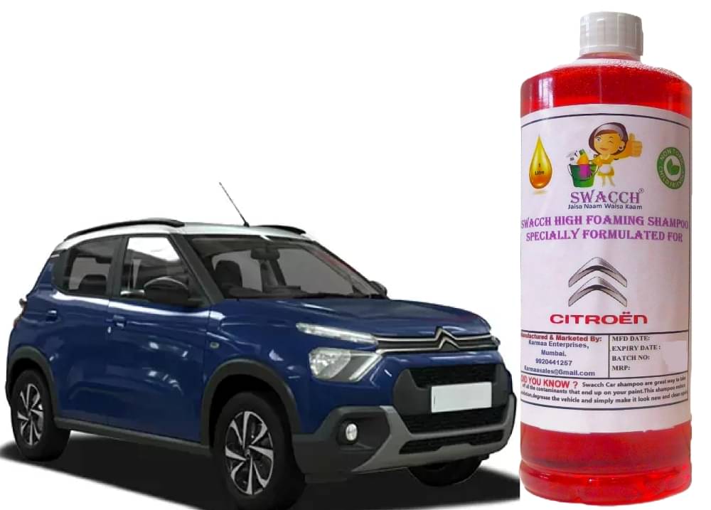 High Foaming Car Shampoo Formulated For Citroen C3 Lift I Non-Toxic Formula I Ph Balanced I Super Saver Pack I Premium Wax Formulation I Glossy & Shine I 1 Litre     			High Foaming Car Shampoo Formulated For Citroen C3 Lift I Non-Toxic Formula I Ph Balanced I Super Saver Pack I Premium Wax Formulation I Glossy & Shine I 1 Litre