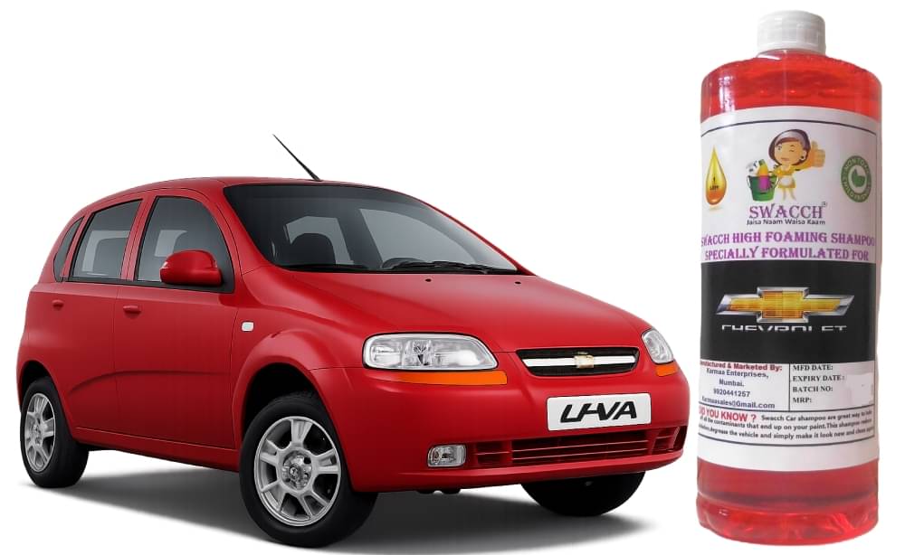     			High Foaming Car Shampoo Formulated For Chevrolet Aveo U-VA I Non-Toxic Formula I Ph Balanced I Super Saver Pack I Premium Wax Formulation I Glossy & Shine I 1 Litre