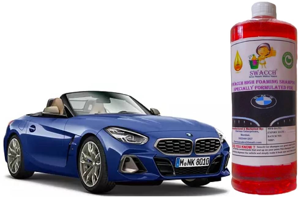 High Foaming Car Shampoo Formulated For BMW Z4 I Non-Toxic Formula I Ph Balanced I Super Saver Pack I Premium Wax Formulation I Glossy & Shine I 1 Litre High Foaming Car Shampoo Formulated For BMW Z4 I Non-Toxic Formula I Ph Balanced I Super Saver Pack I Premium Wax Formulation I Glossy & Shine I 1 Litre
