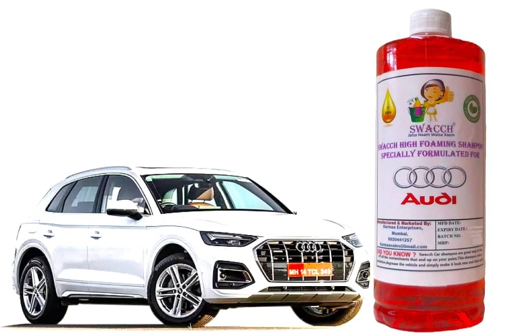 High Foaming Car Shampoo Formulated For Audi Q5 I Non-Toxic Formula I Ph Balanced I Super Saver Pack I Premium Wax Formulation I Glossy & Shine I 1 Litre High Foaming Car Shampoo Formulated For Audi Q5 I Non-Toxic Formula I Ph Balanced I Super Saver Pack I Premium Wax Formulation I Glossy & Shine I 1 Litre