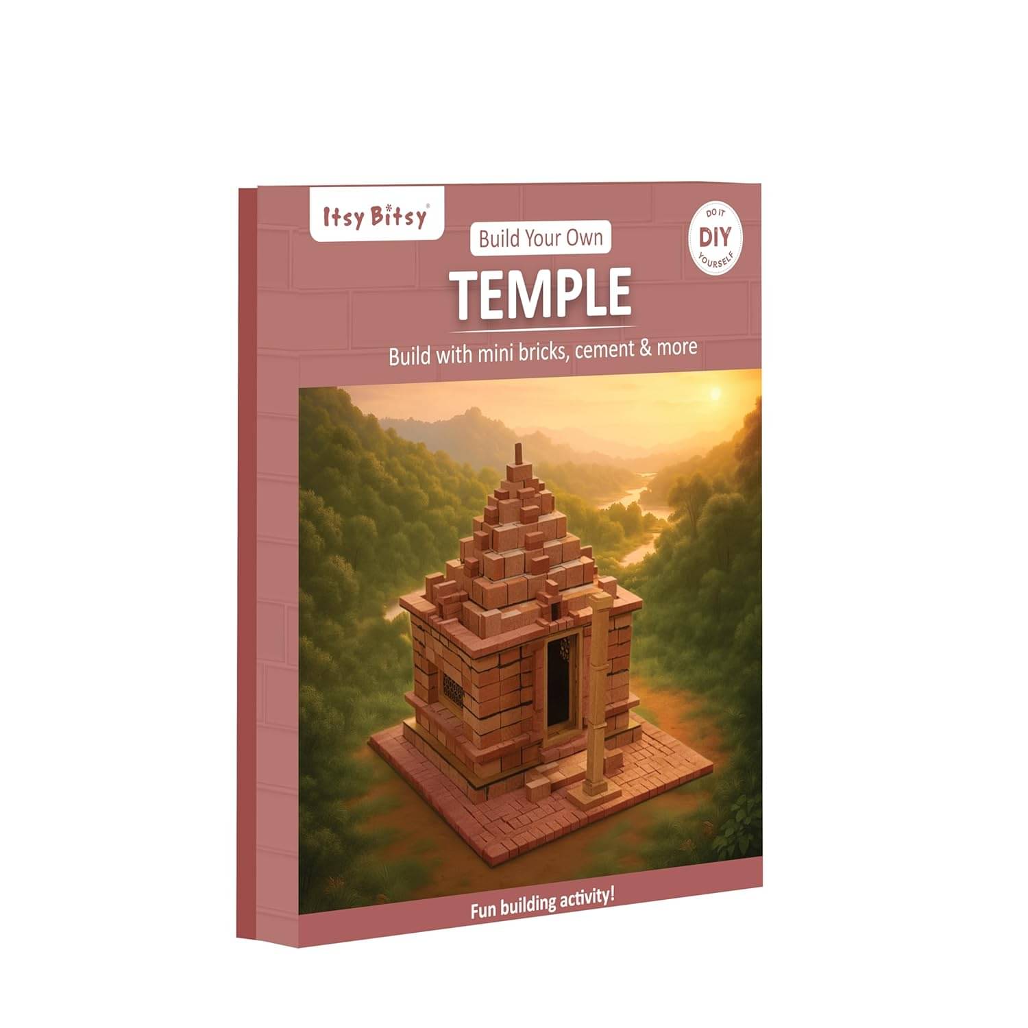 Itsy Bitsy DIY Build Your Own Temple Kit Box | Craft & Activity Kit for Kids & Adults | Easy Assembly Pooja Mandir Kit | Home Temple Decoration | Creative DIY Craft Set for Gifting     			Itsy Bitsy DIY Build Your Own Temple Kit Box | Craft & Activity Kit for Kids & Adults | Easy Assembly Pooja Mandir Kit | Home Temple Decoration | Creative DIY Craft Set for Gifting