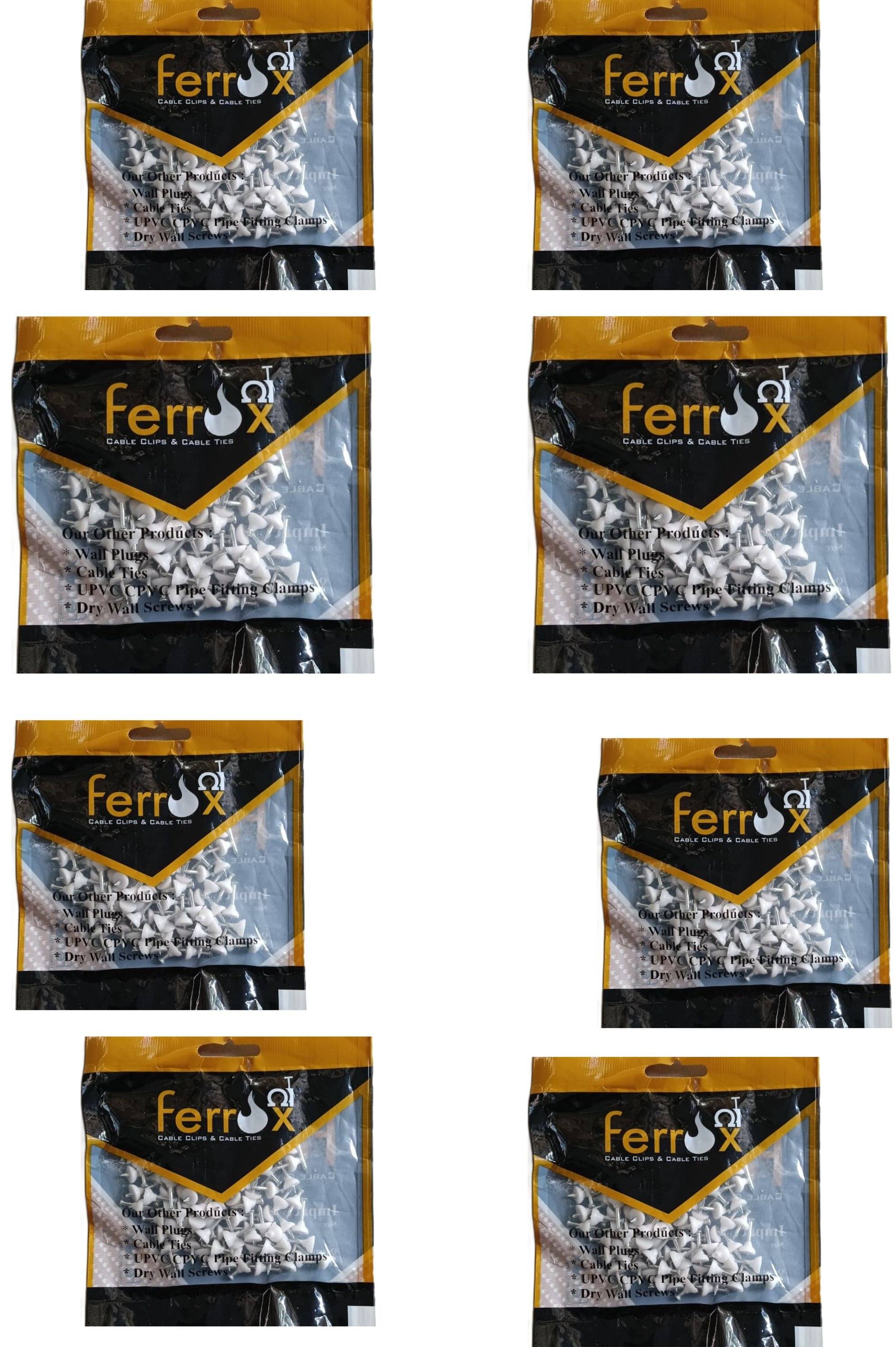     			JMD Decor CONTIDRIFT Casing Clip / Nail Batten Round (100 Pcs x 8 Pack = 800 Pcs)