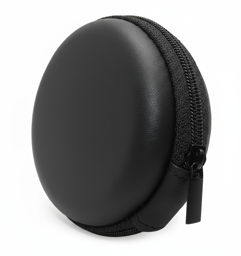 Kelso Multi-Purpose Round Shape Storage Case | Compact Carrying Pouch for Cables, Coins & Accessories     			Kelso Multi-Purpose Round Shape Storage Case | Compact Carrying Pouch for Cables, Coins & Accessories