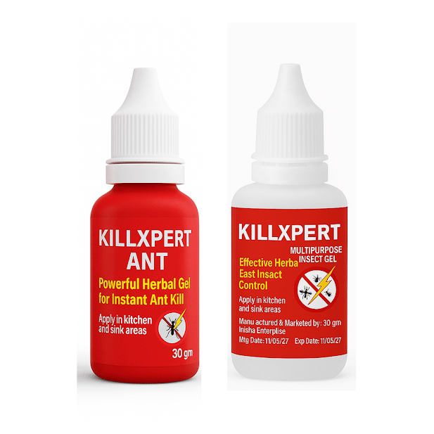     			Killxpert Cockroach Gel 20gm | Powerful Cockroach Killer Gel | Long-Lasting Pest Control Solution for Home, Kitchen & Bathroom | Odour-Free, Safe & Easy to Apply